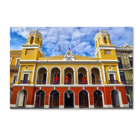 CATeyes 'Alcaldia De San Juan' Canvas Art,30x47
